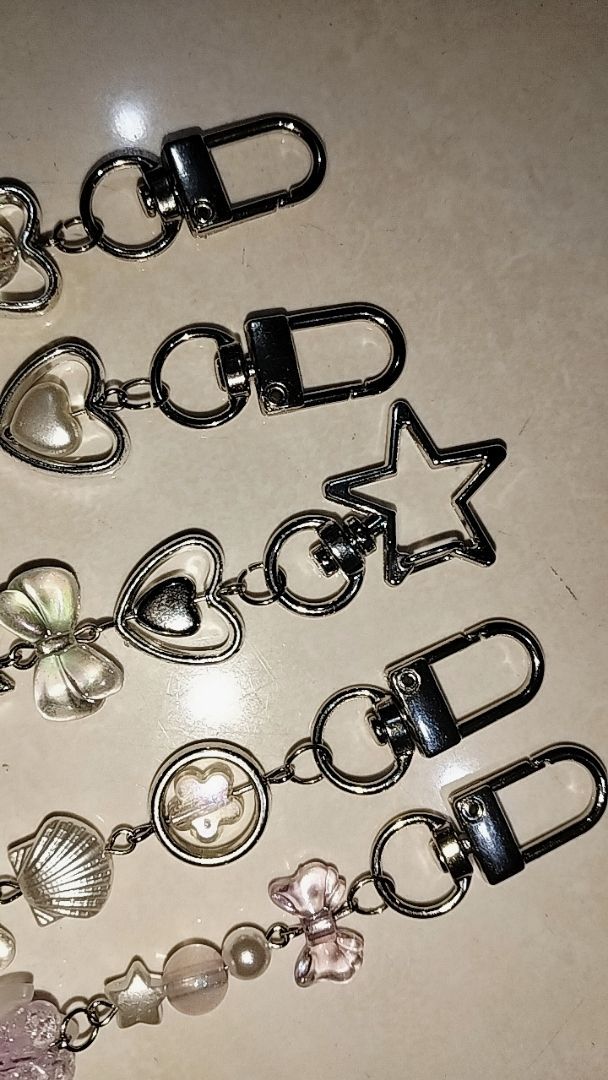 Kew-Kew Mini Hook 10mm Silver Gold Charm - foto 5 dari 10, rheni_110792