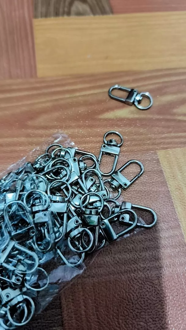 Kew-Kew Mini Hook 10mm Silver Gold Charm - Foto ulasan pembeli