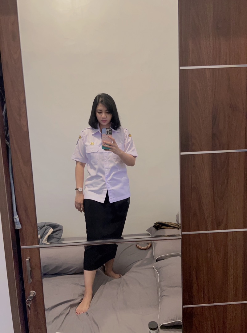 Foto ulasan pembeli a*****y, varian TANGAN PENDEK,M