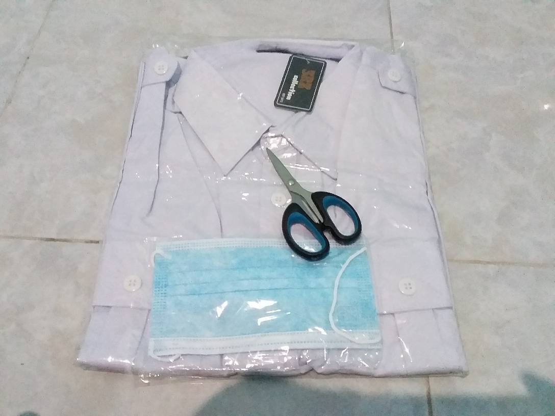 Foto ulasan pembeli randho88, varian Putih Dril Pdk,XXXL