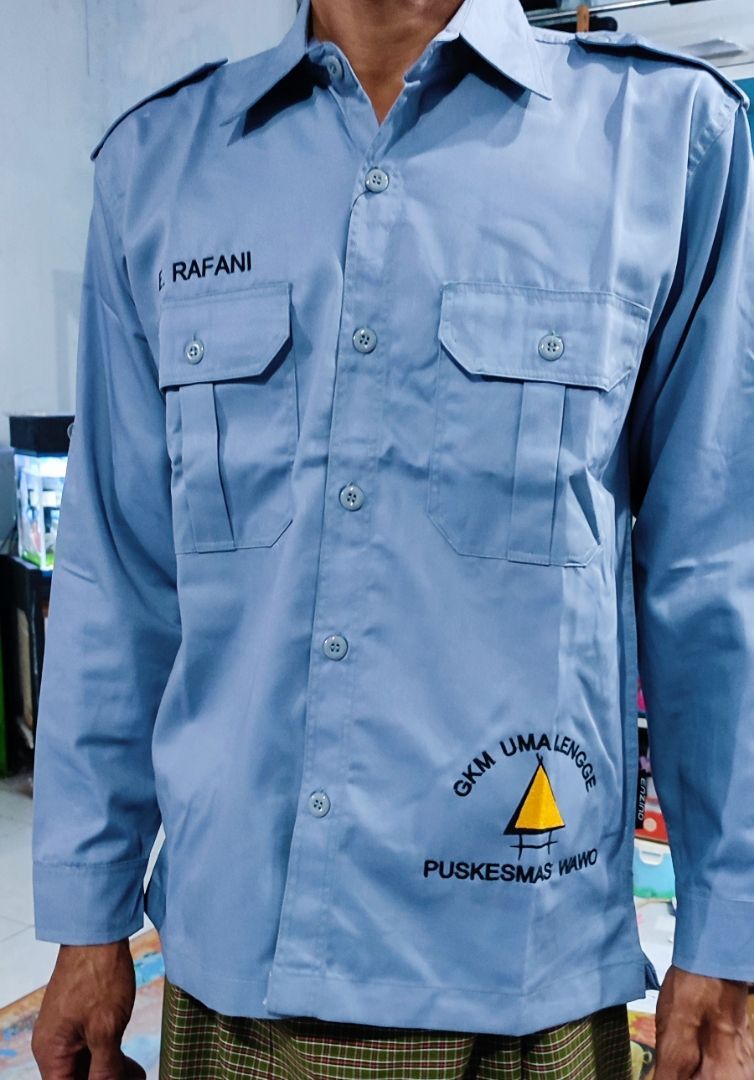 Kemeja Seragam PNS Abu Lengan Panjang S-XXL - foto 2 dari 10, ahmad_kadafi2010