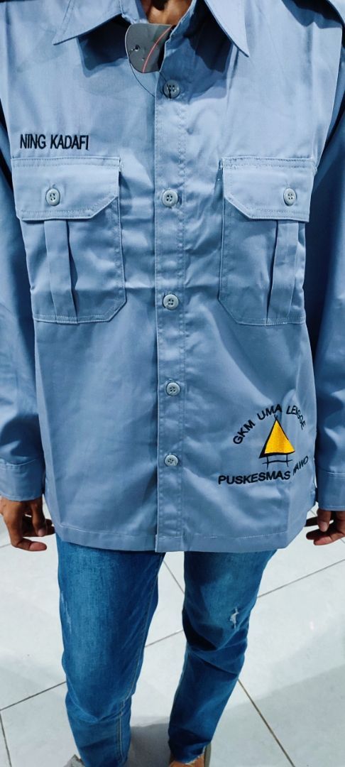 Kemeja Seragam PNS Abu Lengan Panjang S-XXL - foto 4 dari 10, ahmad_kadafi2010