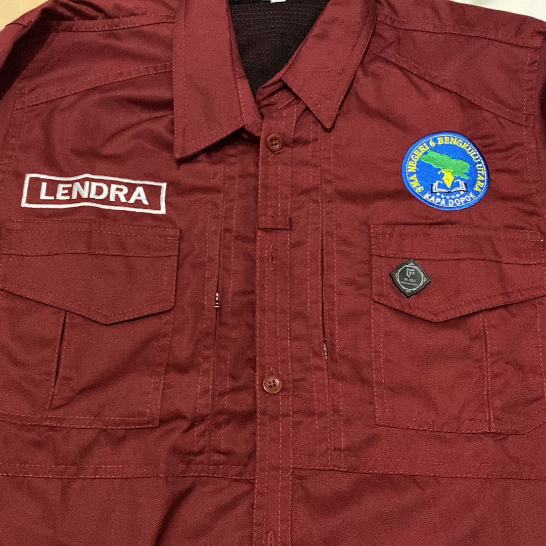 Kemeja Tactical Pria dan Wanita Lengan Panjang Premium - Baju Seragam Kerja PDL PDH M-TAC Series - foto 3 dari 10, m.rifqiiidriyansahrifqii