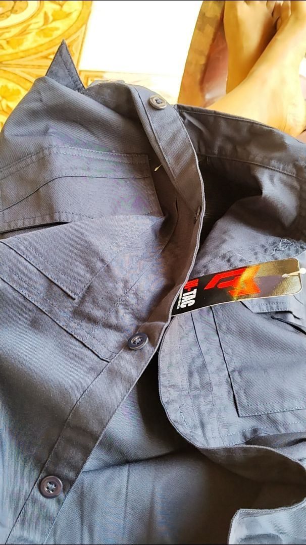 Kemeja Tactical Pria dan Wanita Lengan Panjang Premium - Baju Seragam Kerja PDL PDH M-TAC Series - foto 4 dari 10, m.rifqiiidriyansahrifqii