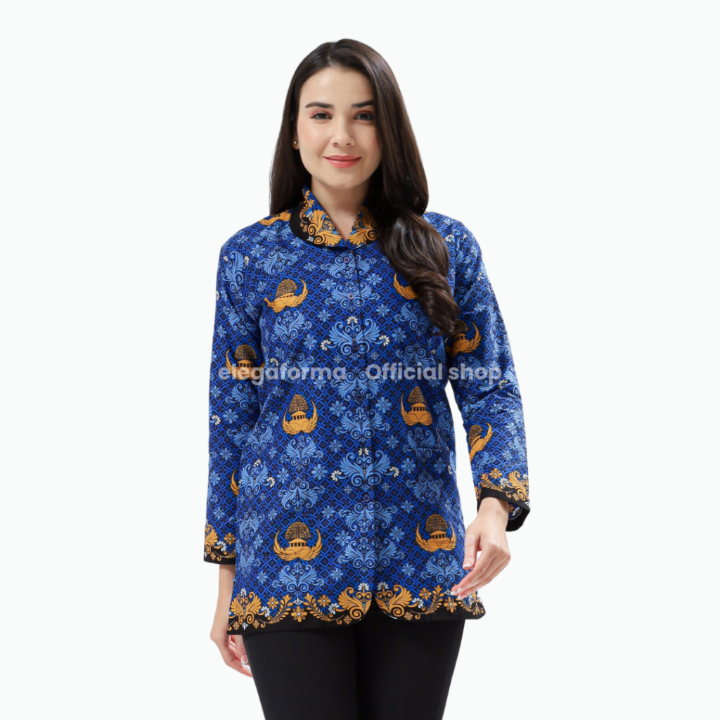 Kemeja Wanita Pria Batik Korpri Terbaru 2026 Seragam ASN PNS - foto 3 dari 10, hendri.s.cahyono