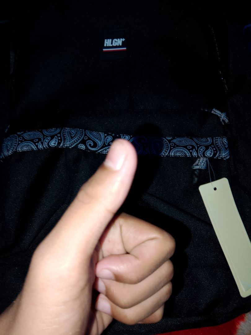 HOOLIGANS Bag Gullit Tape Paisley Black - Foto ulasan pembeli