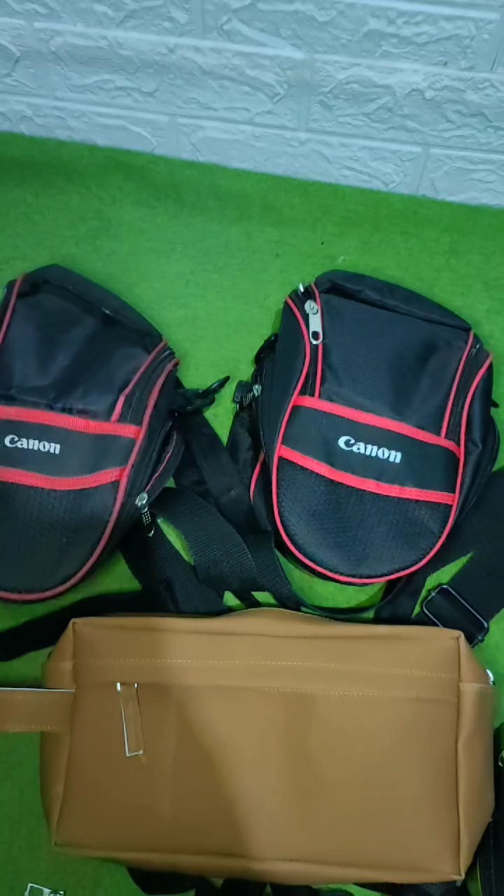 Handbag Pria Wanita Unisex Kulit Sintetis Elegan - Foto ulasan pembeli