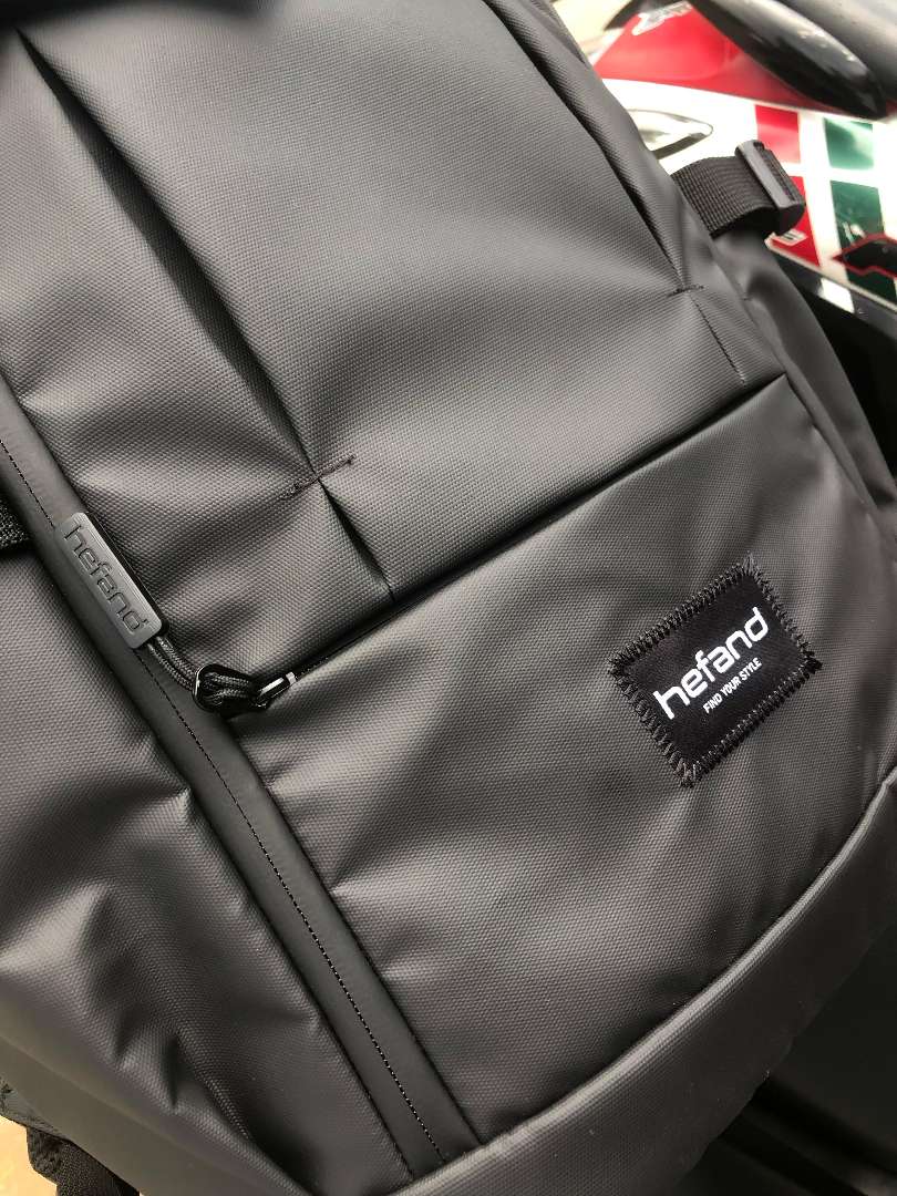 Hefand - Tas Ransel Pria Backpack Aston Tas Laptop Punggung Travelling Outdoor Pria Wanita Tas Leptop Travellbag Backpackeran Waterproof Anti Air - Foto ulasan pembeli