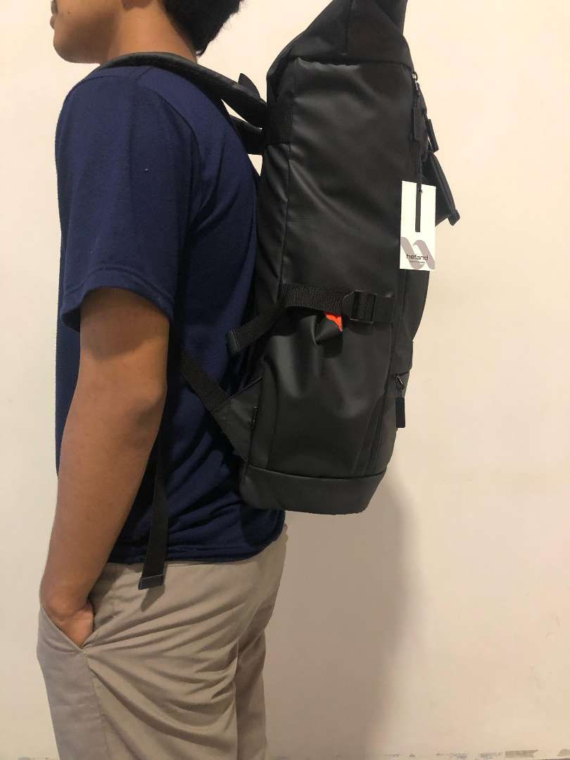 Hefand - Tas Ransel Pria Backpack Aston Tas Laptop Punggung Travelling Outdoor Pria Wanita Tas Leptop Travellbag Backpackeran Waterproof Anti Air - Foto ulasan pembeli