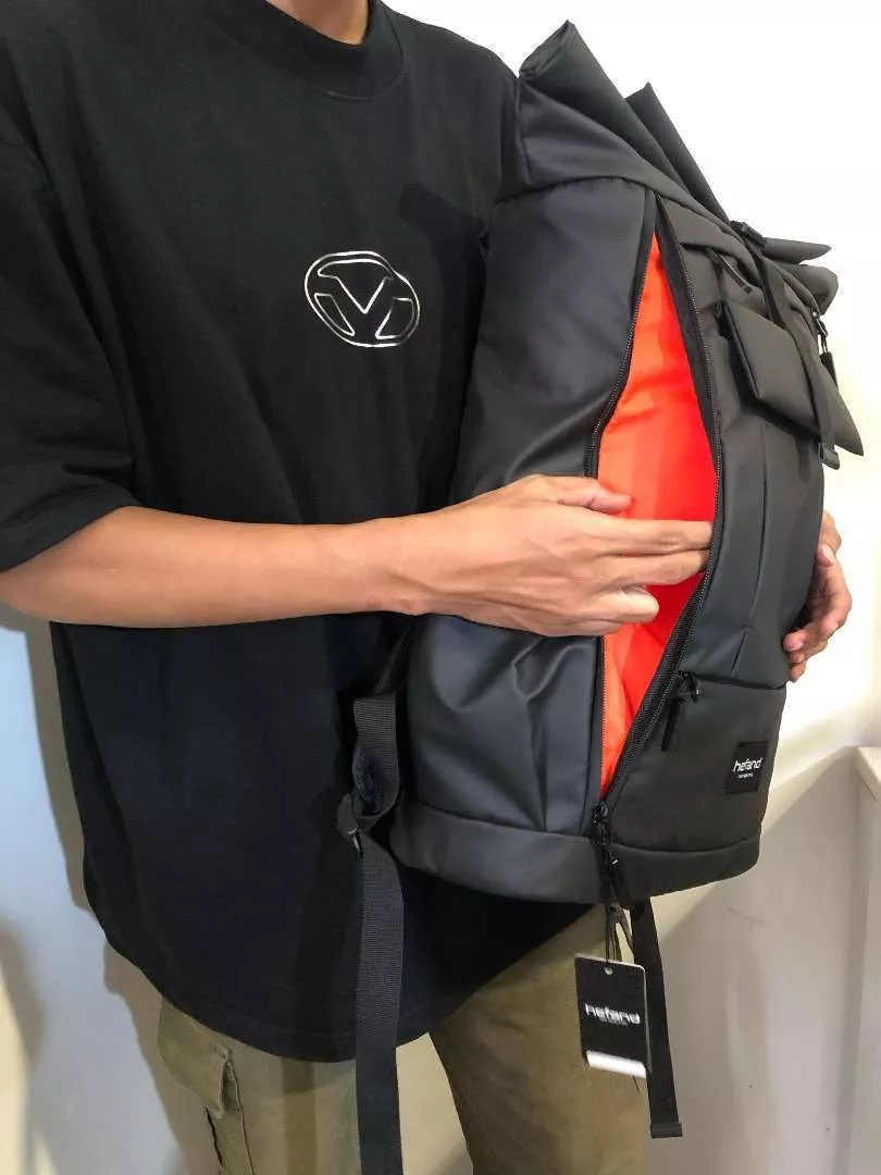 Hefand - Tas Ransel Pria Backpack Aston Tas Laptop Punggung Travelling Outdoor Pria Wanita Tas Leptop Travellbag Backpackeran Waterproof Anti Air - Foto ulasan pembeli