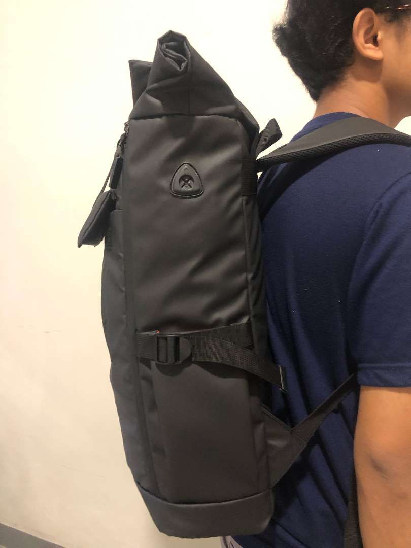 Hefand - Tas Ransel Pria Backpack Aston Tas Laptop Punggung Travelling Outdoor Pria Wanita Tas Leptop Travellbag Backpackeran Waterproof Anti Air - Foto ulasan pembeli