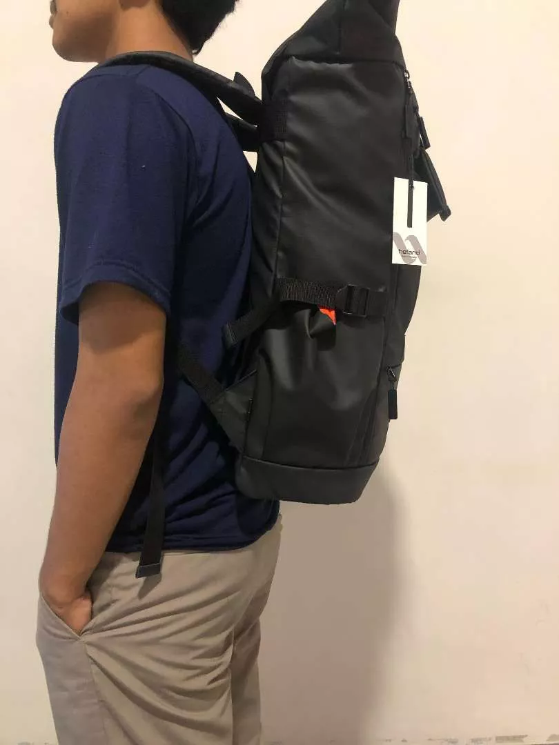 Hefand - Tas Ransel Pria Backpack Aston Tas Laptop Punggung Travelling Outdoor Pria Wanita Tas Leptop Travellbag Backpackeran Waterproof Anti Air - Foto ulasan pembeli