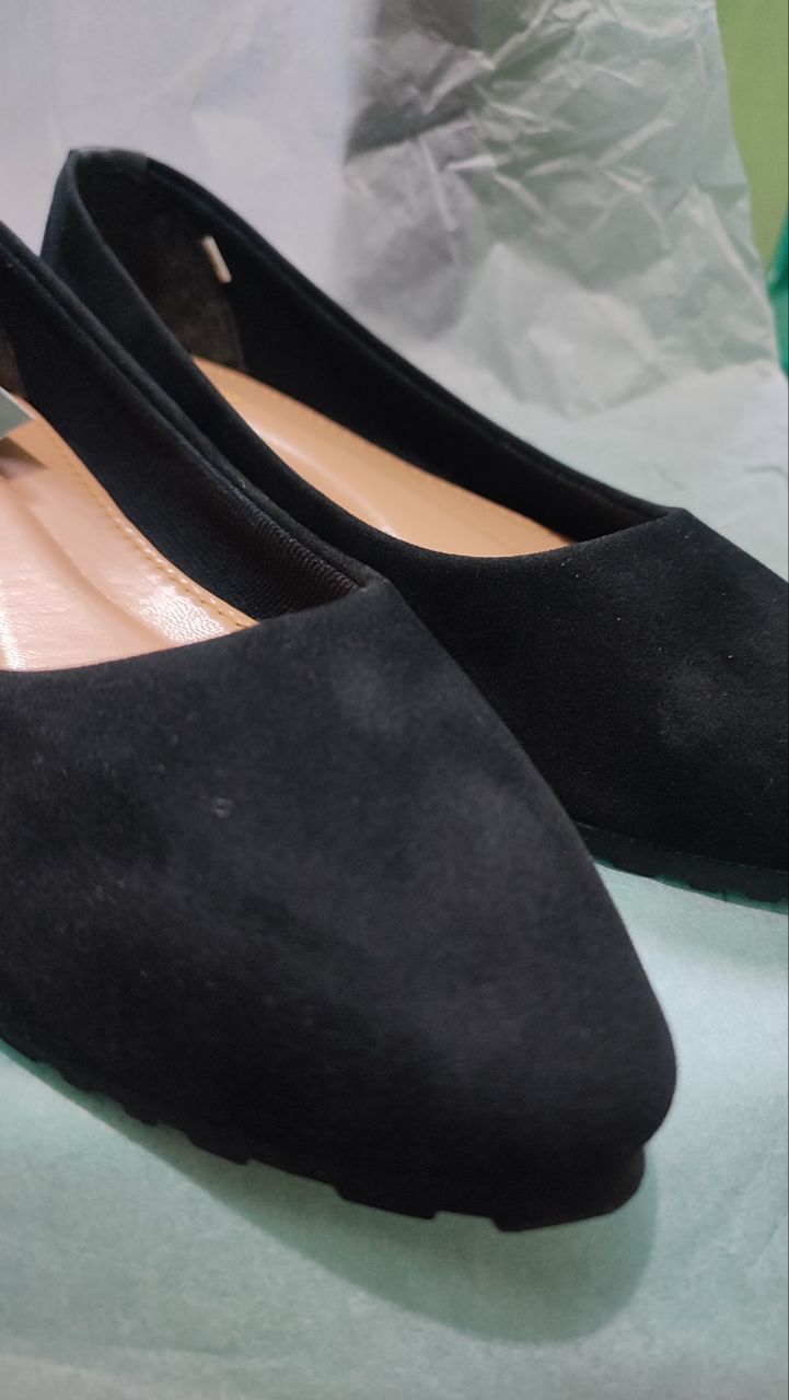 Hellona Gemini Flat Shoes Wanita Simply Model Polos Sol Karet Anti Slip - foto 3 dari 10, ankhrnnsa