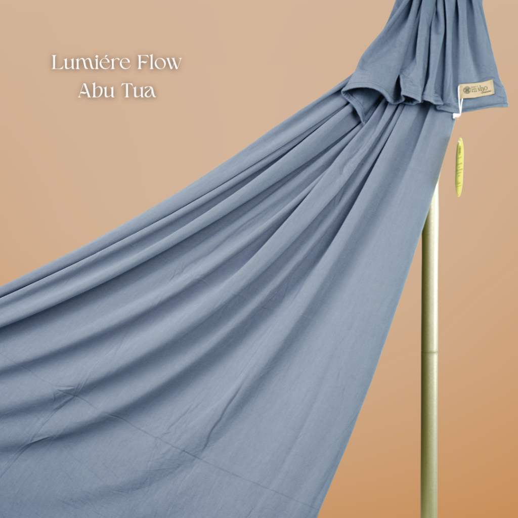 Hi'shoScarves - Pashmina Kaos Premium Rayon Cold Tech Lumie`re Flow Series - foto 9 dari 10, HISHO SCARVES Official Store