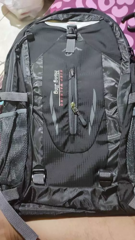 HIGHLAND Tas Ransel Pria Anti Air 36L Outdoor - Foto ulasan pembeli