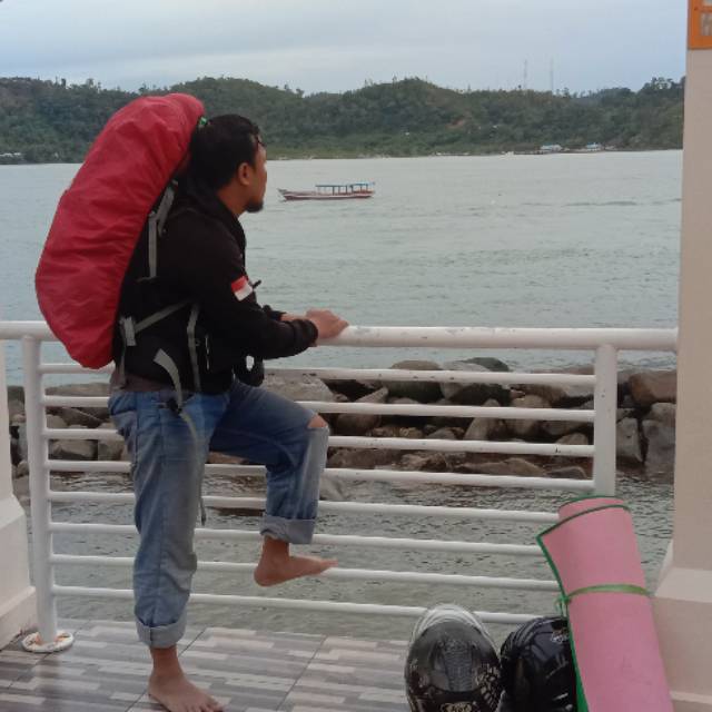 HIGHLAND Tas Ransel Pria Anti Air 36L Outdoor - Foto ulasan pembeli