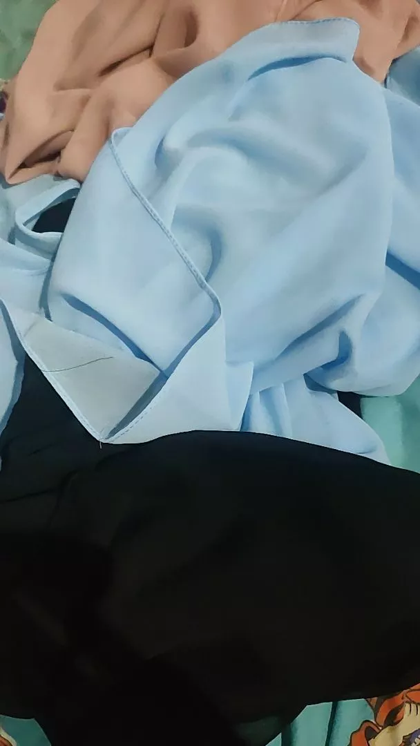 Foto ulasan pembeli ineyustiane19, varian Baby blue, Pink Candy, Hitam