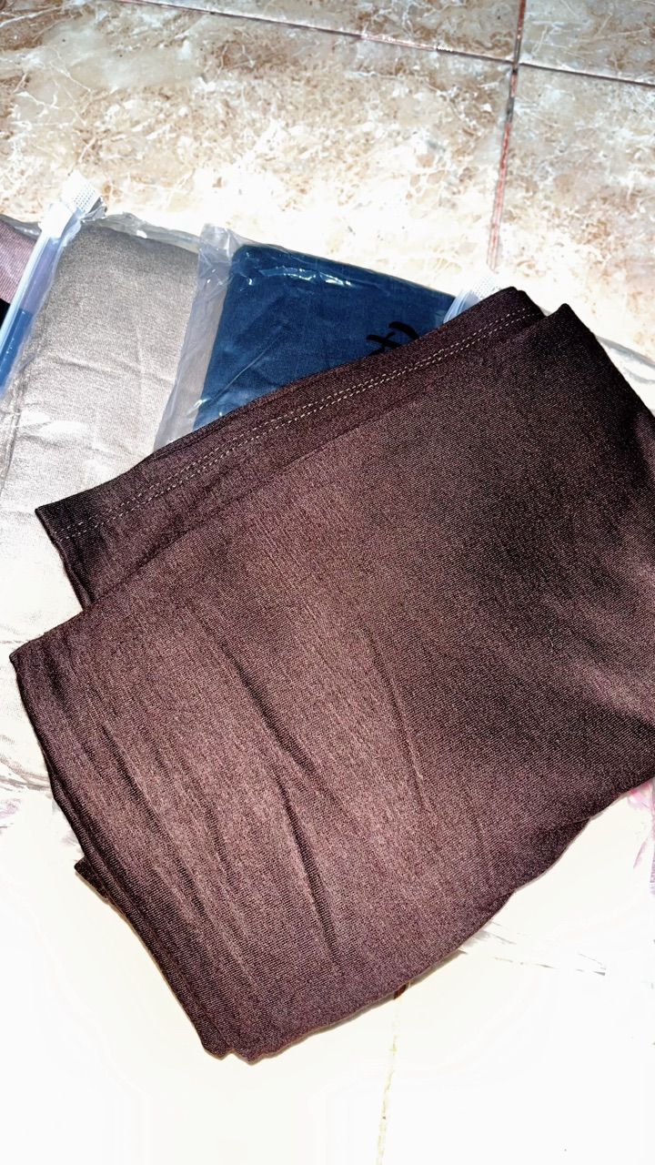 HIJAB"PASMINA KAOS RAYON TENCEL QUALITY PREMIUM (FREE POUCH) - foto 6 dari 10, masyitohahluljannata
