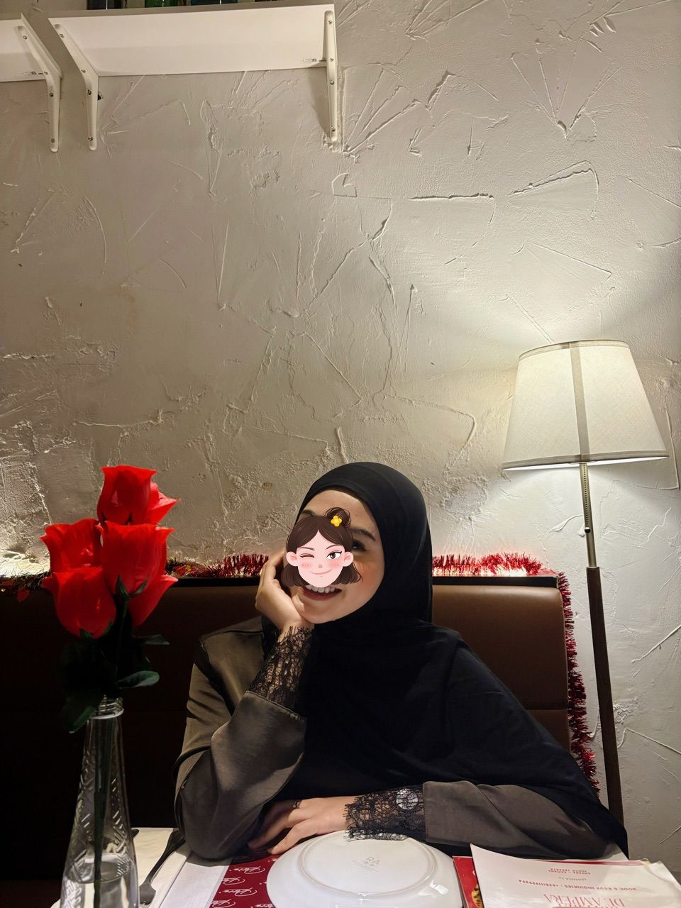 Foto ulasan pembeli a*****i, varian Hitam