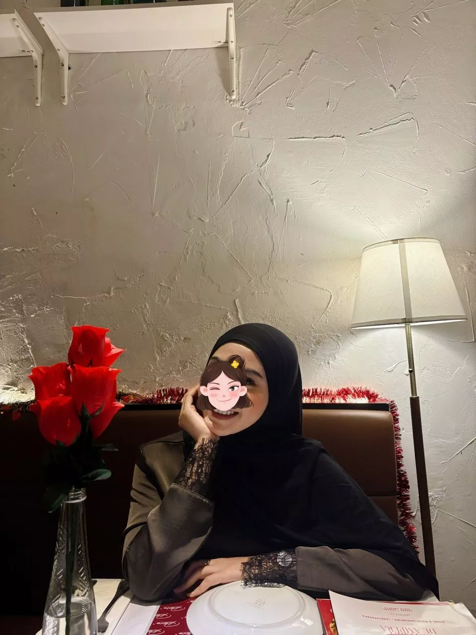 Foto ulasan pembeli a*****i, varian Hitam