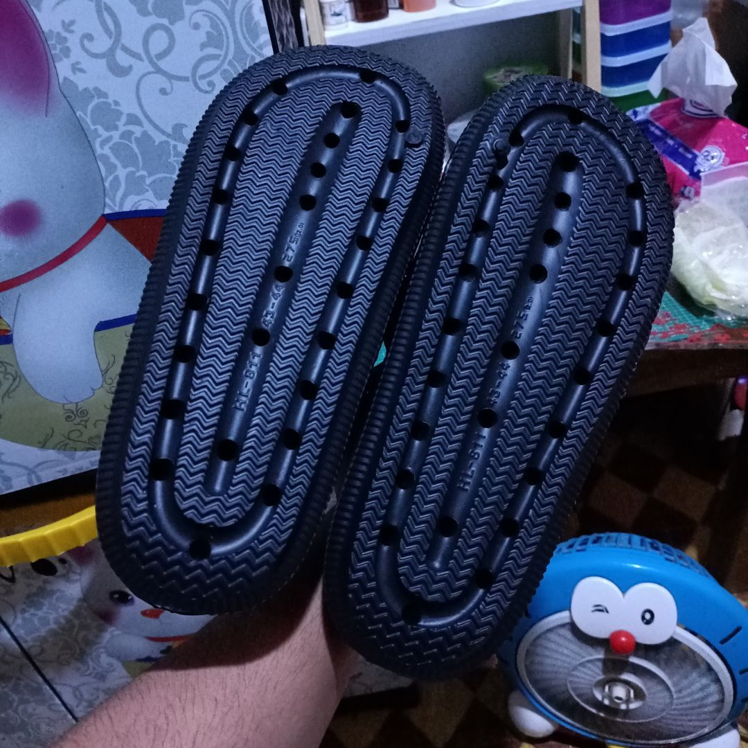 Hilo's - Sandal Selop Pria Polos Empuk Karet EVA - foto 9 dari 10, aditya543
