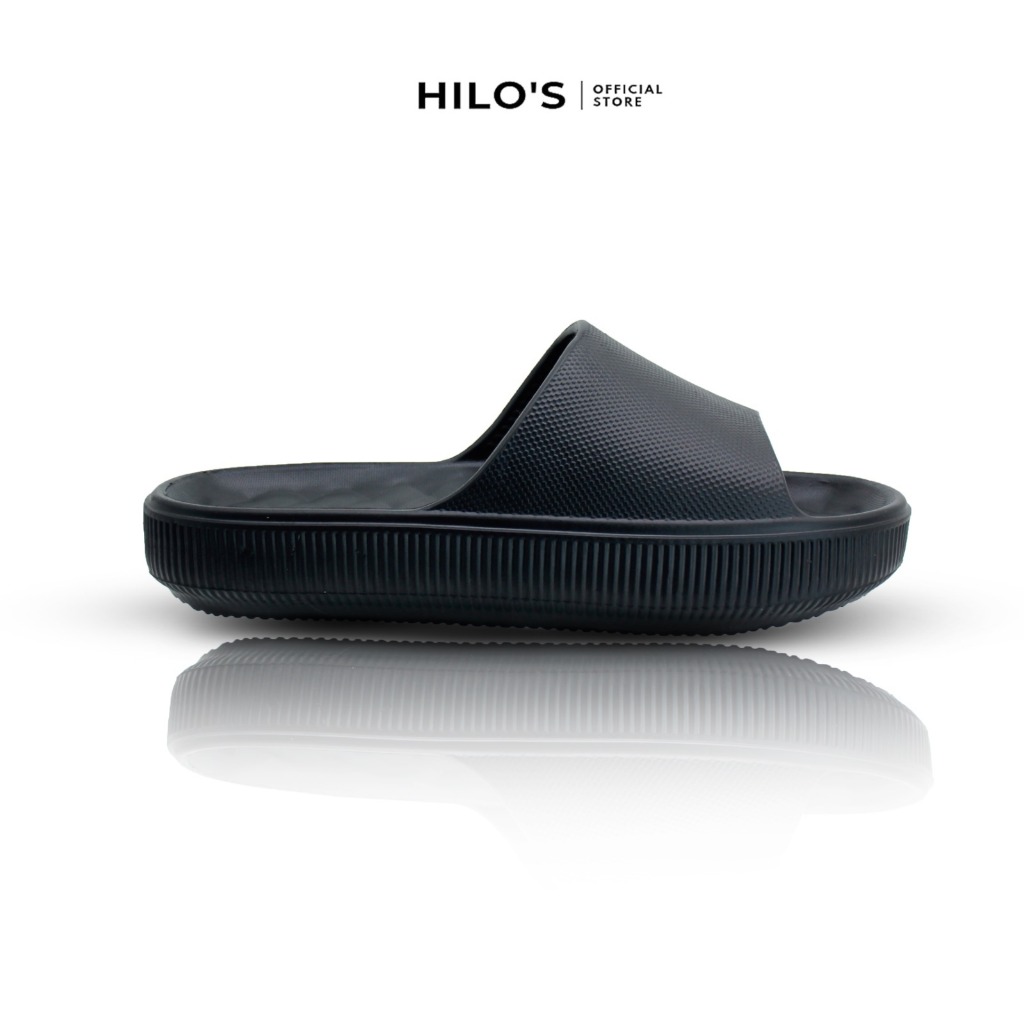 Hilo's - Sandal Selop Pria Polos Empuk Karet EVA - foto 1 dari 10
