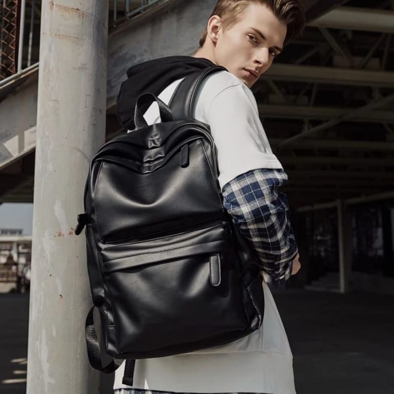 HL Tas Ransel Pria Anti Air Keren Saku Laptop - foto 4 dari 10, HOLAND