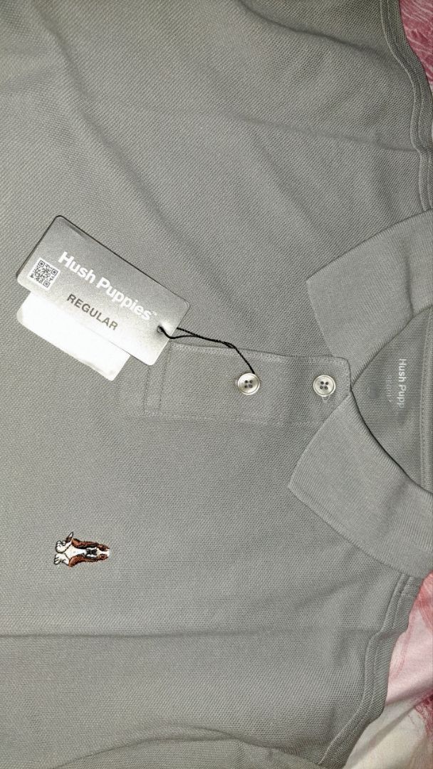Hush Puppies Kaos Polo Pria Tako 4 Gray - foto 2 dari 10, macan_tutul