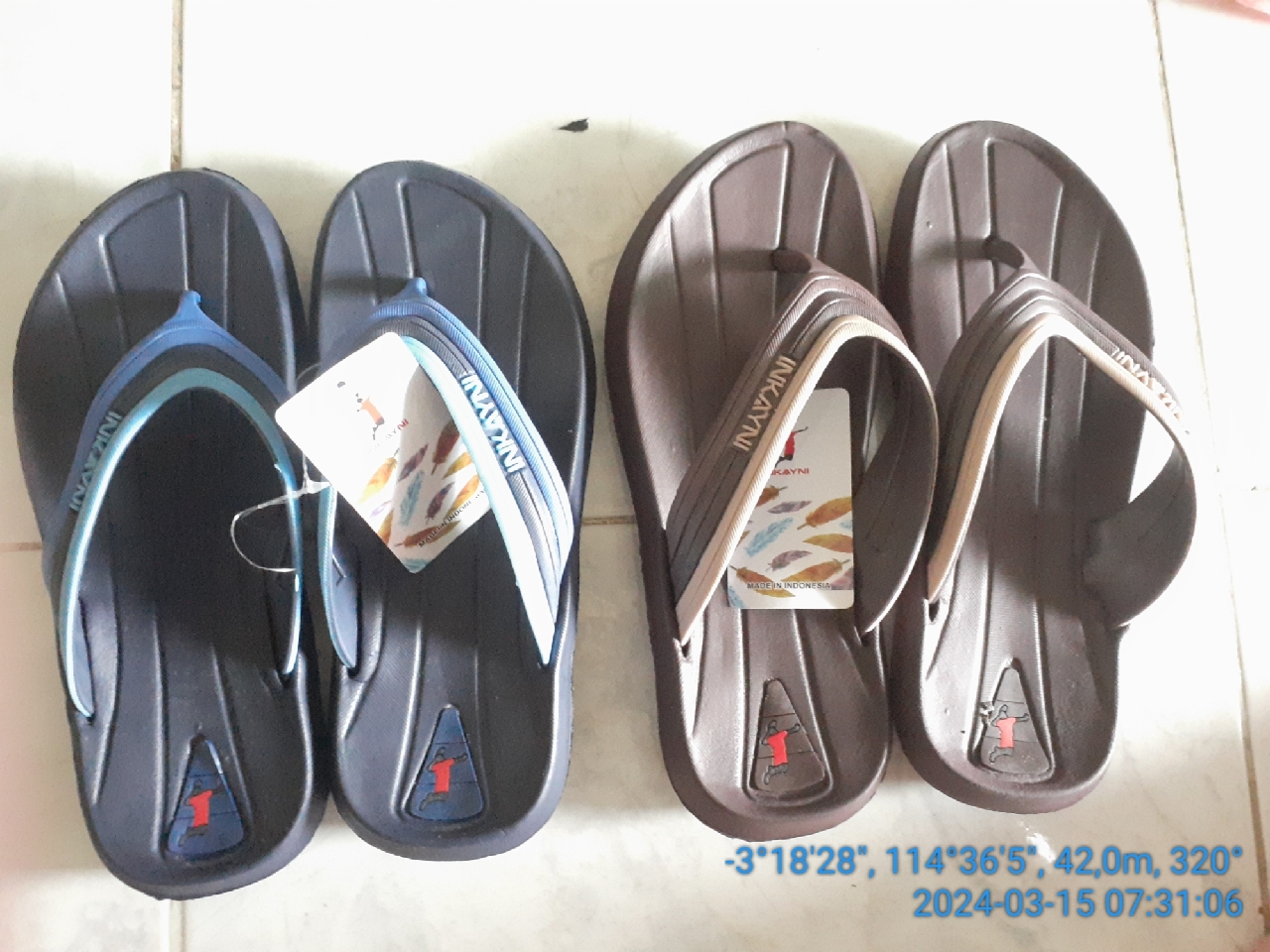 INKAYNI Simply Sandal Jepit Pria Dan Anak Laki Size 30-44 Flip Flop Bahan Karet Empuk Anti Slip Sandal Jepit Swallow Pria Sandal Selop Pria Karet Eva Tebal Sandal Swallow Sandal Jepit Sandal Cowok - foto 4 dari 10, nelisreyhan
