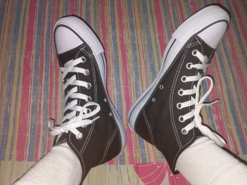 Johnson Basic HighCut (HC) Black White | Sepatu Sekolah Perempuan Laki-Laki Awet 100 Ribuan - foto 7 dari 10, duma.du