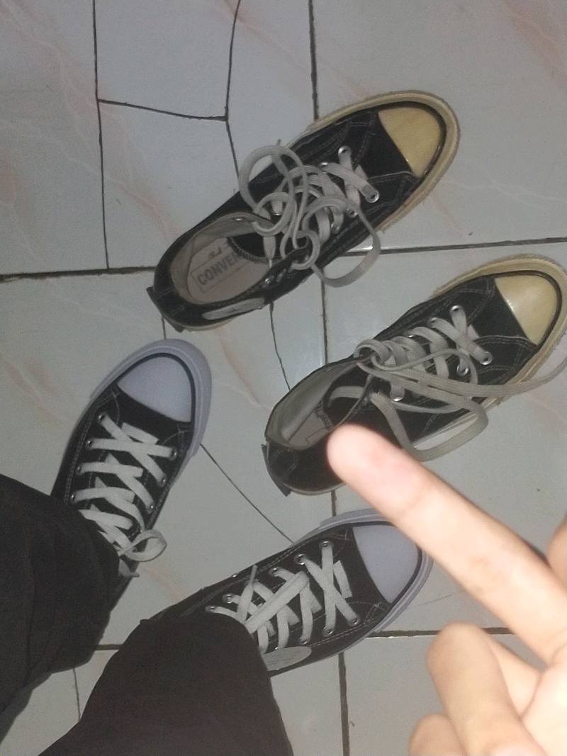 Johnson Basic HighCut (HC) Black White | Sepatu Sekolah Perempuan Laki-Laki Awet 100 Ribuan - foto 8 dari 10, duma.du
