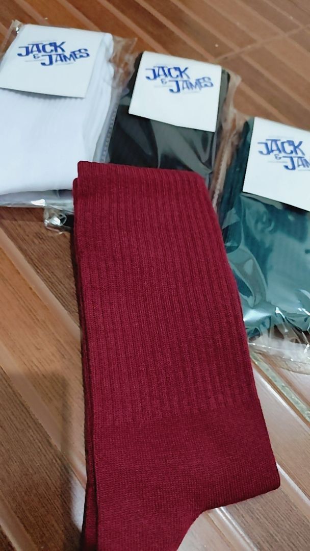 JACK & JAMES Kaos Kaki Crew Oldschool Polos Basic Series - foto 10 dari 10, nisrin.rana