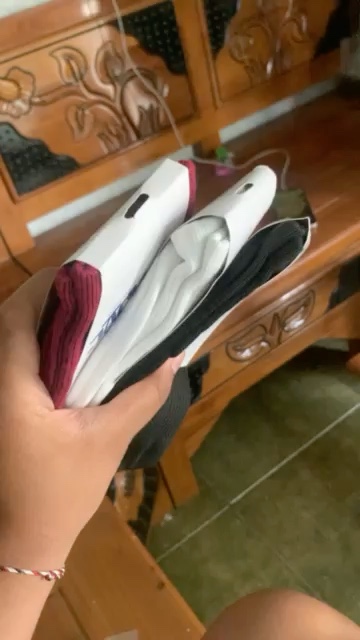 Foto ulasan pembeli l*****1, varian Maroon Polos, Putih Polos, Hitam Polos