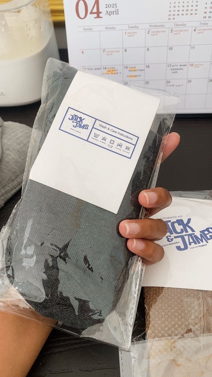 JACK & JAMES Kaos Kaki Ankle Oldschool Polos/Basic Series - foto 5 dari 10, nala_sarri