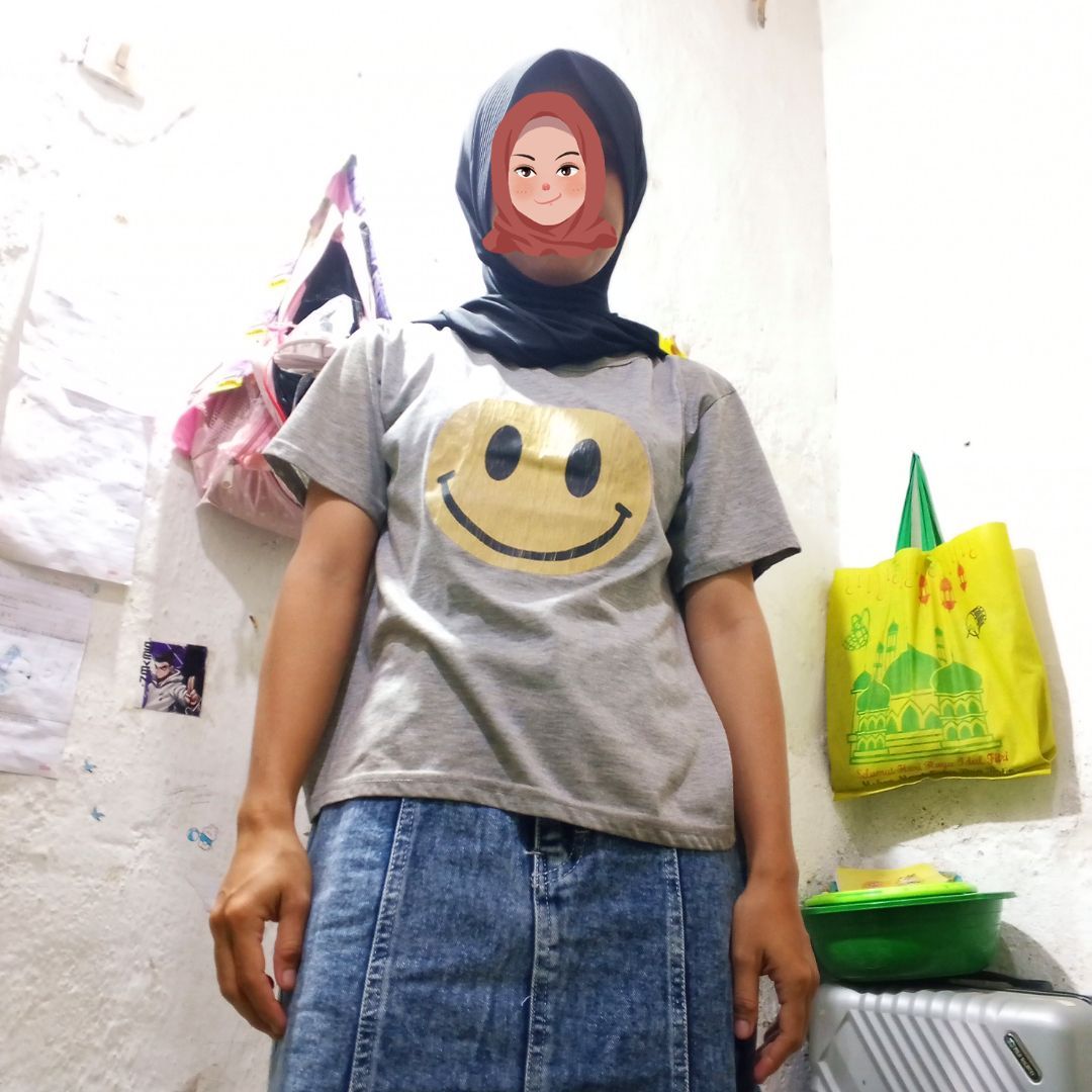 Foto ulasan pembeli k*****a, varian Hitam