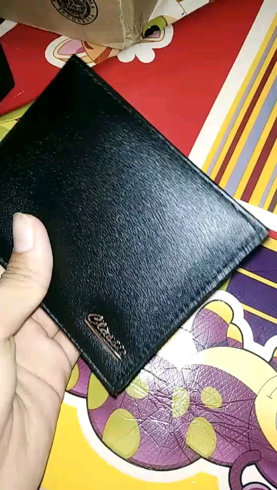 [Juragan Tas] Dompet Pria Kulit 5 Inchi Black - Foto ulasan pembeli