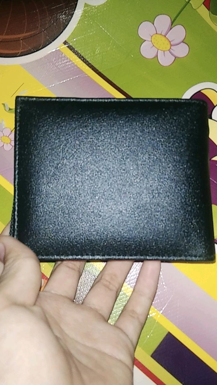 [Juragan Tas] Dompet Pria Kulit 5 Inchi Black - Foto ulasan pembeli