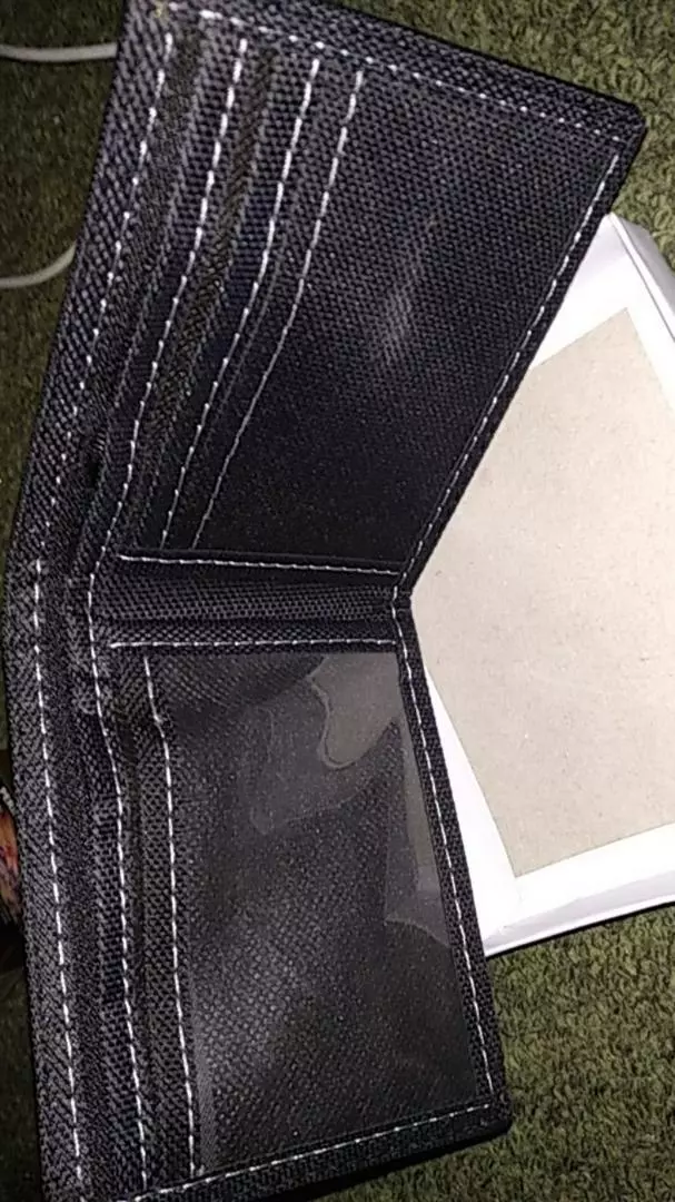 [Juragan Tas] Dompet Pria Kulit 5 Inchi Black - Foto ulasan pembeli