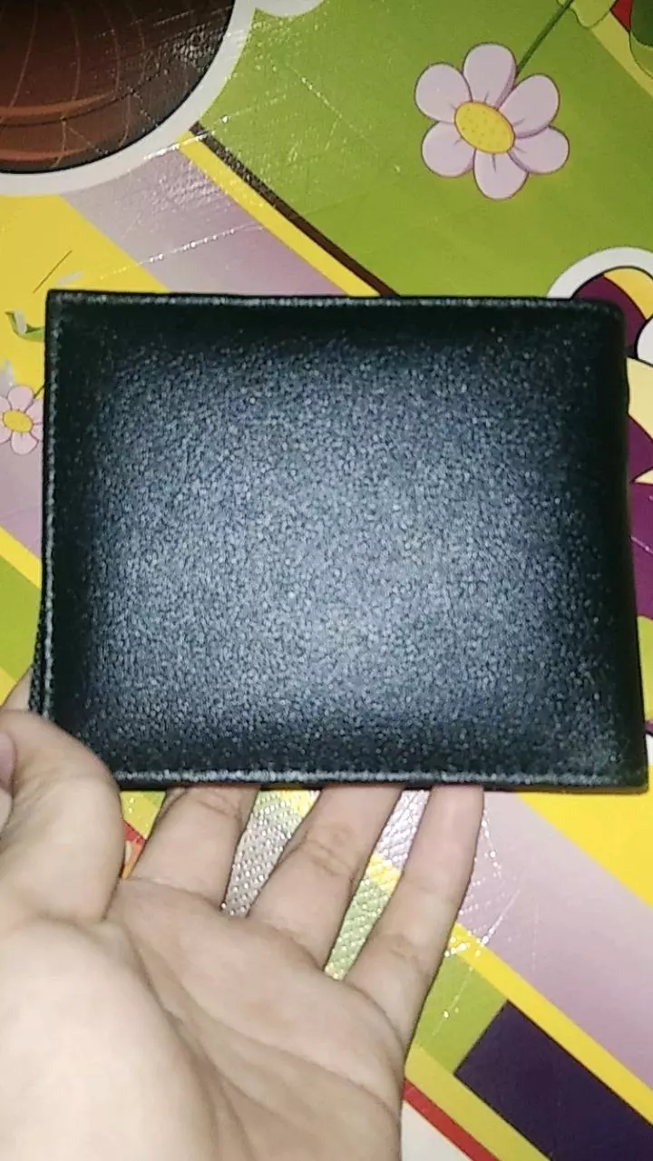 [Juragan Tas] Dompet Pria Kulit 5 Inchi Black - Foto ulasan pembeli
