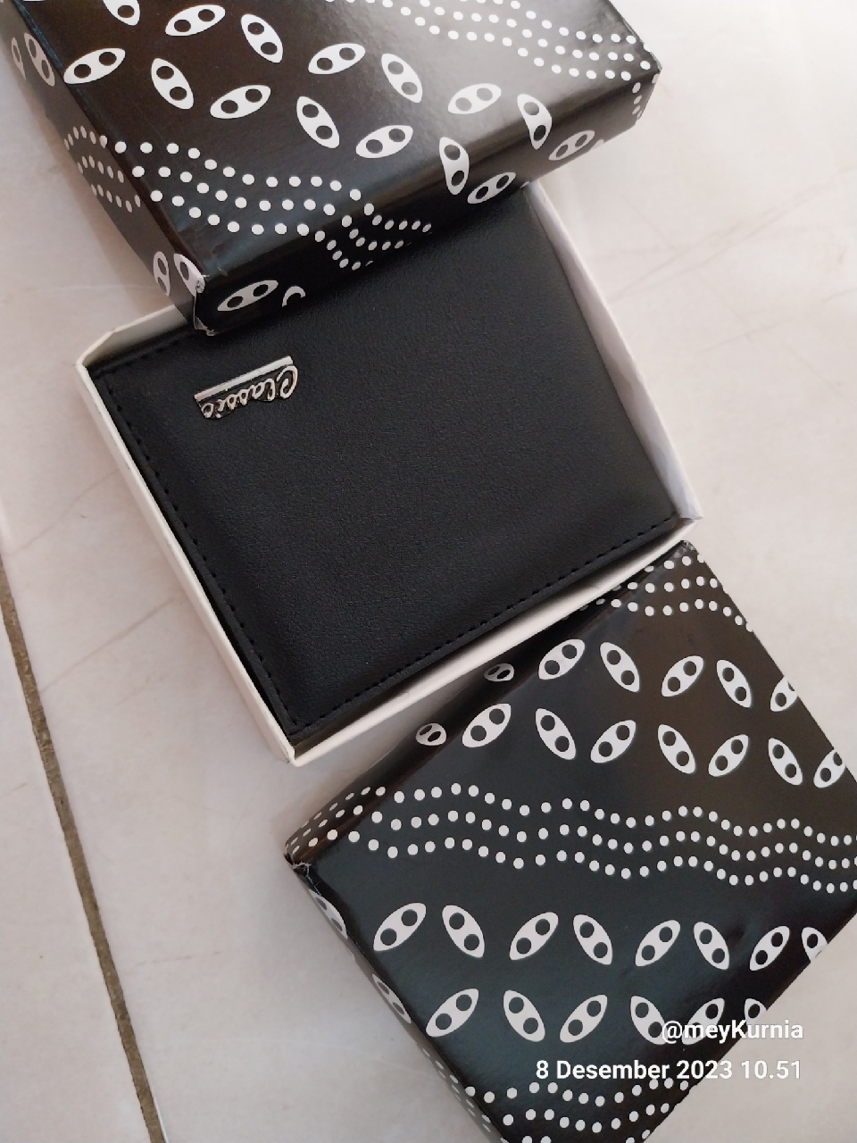 [Juragan Tas] Dompet Pria Kulit 5 Inchi Black - Foto ulasan pembeli