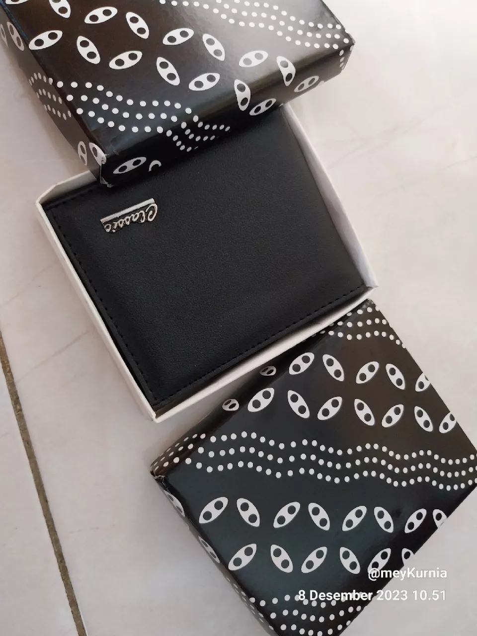 [Juragan Tas] Dompet Pria Kulit 5 Inchi Black - Foto ulasan pembeli