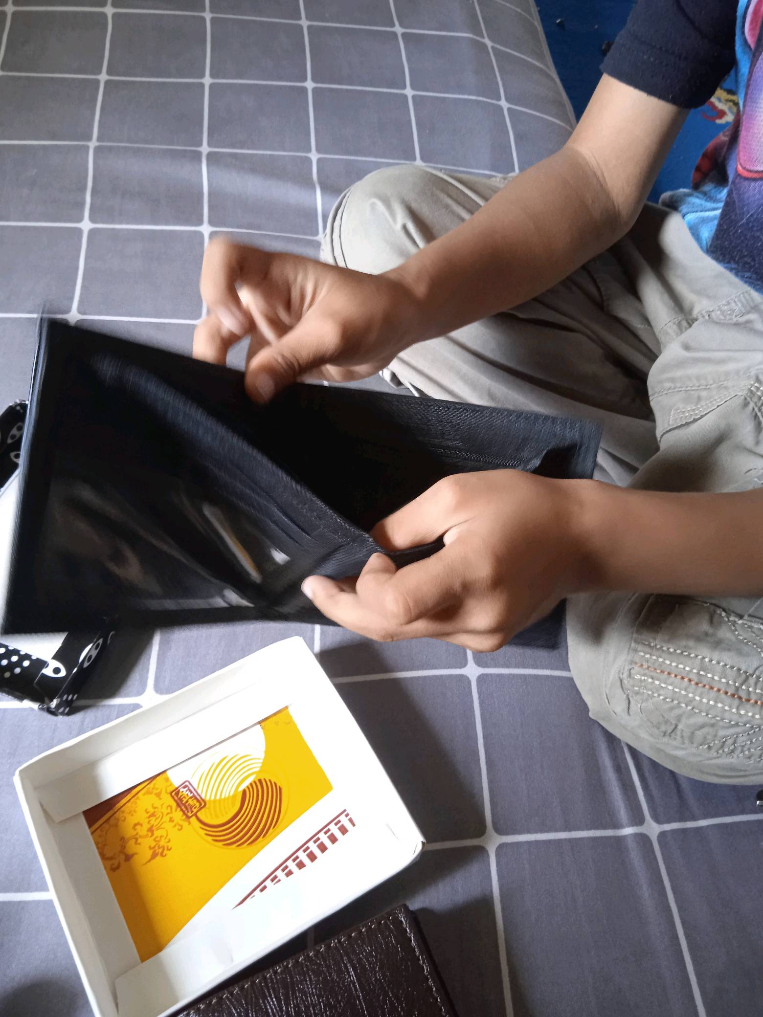 [Juragan Tas] Dompet Pria Kulit 5 Inchi Black - Foto ulasan pembeli