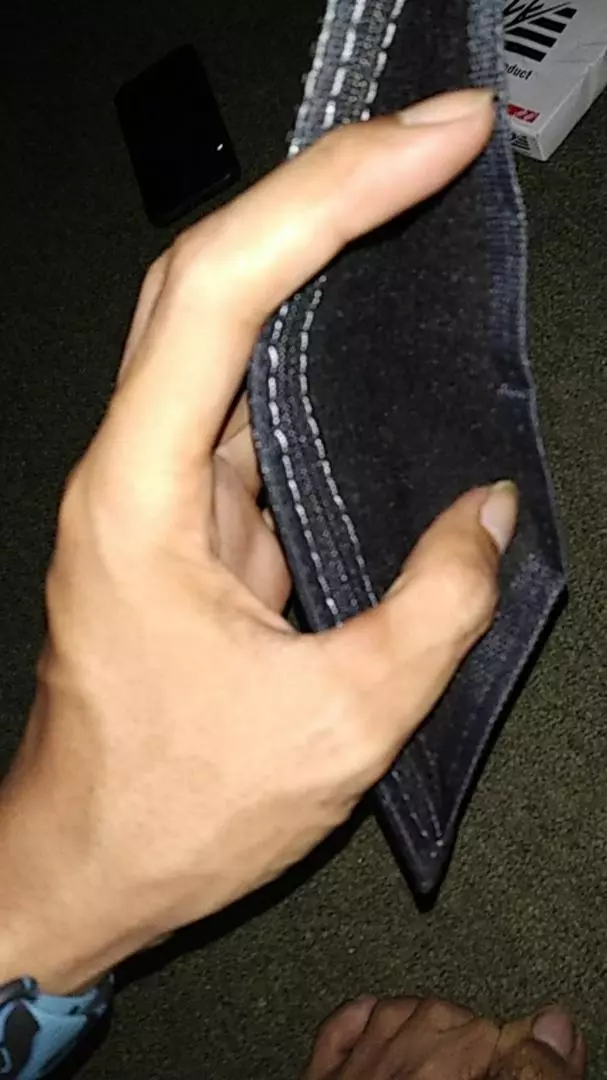 [Juragan Tas] Dompet Pria Kulit 5 Inchi Black - Foto ulasan pembeli