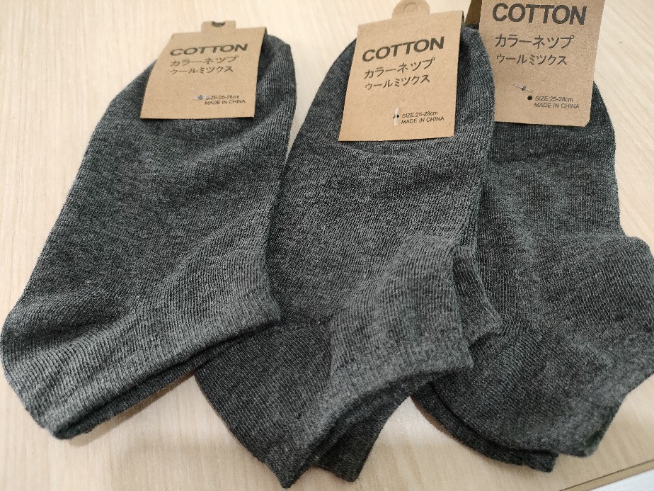 OSM K462 Kaos Kaki Pria Polos Ankle Socks - foto 8 dari 10, sansarebel