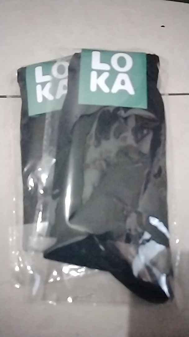 LOKA Kaos Kaki Panjang Unisex Katun Spandex - Foto ulasan pembeli