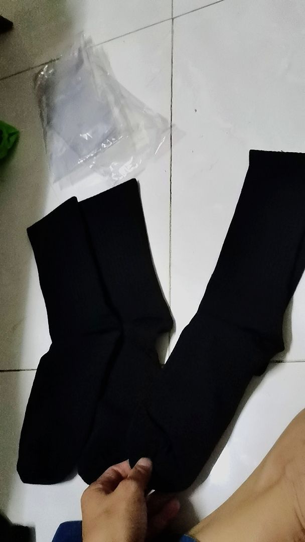 LOKA Kaos Kaki Panjang Unisex Katun Spandex - Foto ulasan pembeli