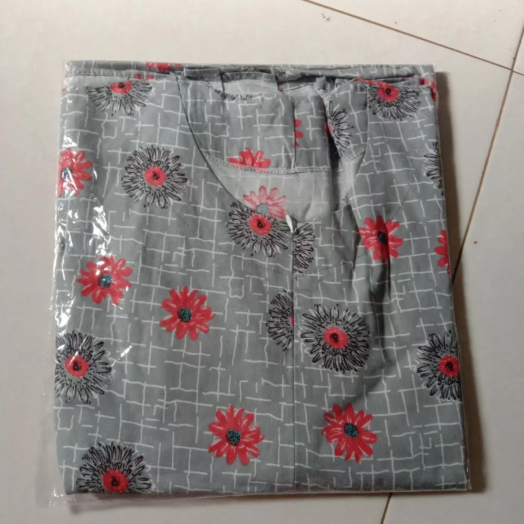 LAURA DRESS DASTER LENGAN 3/4 / DASTER RAYON PREMIUM - Foto ulasan pembeli
