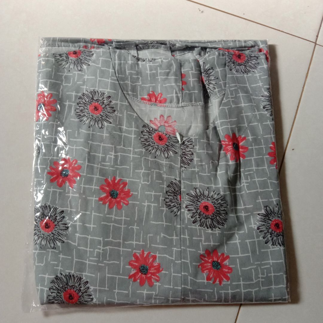 LAURA DRESS DASTER LENGAN 3/4 / DASTER RAYON PREMIUM - Foto ulasan pembeli