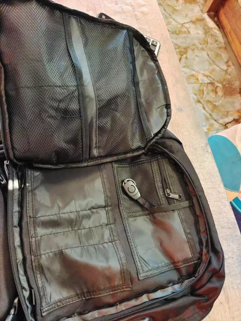 LEXY Tas Ransel Traveling Multifungsi Pria Luar Ruangan Tahan Air Tas Gunung 50-80Liter - Foto ulasan pembeli