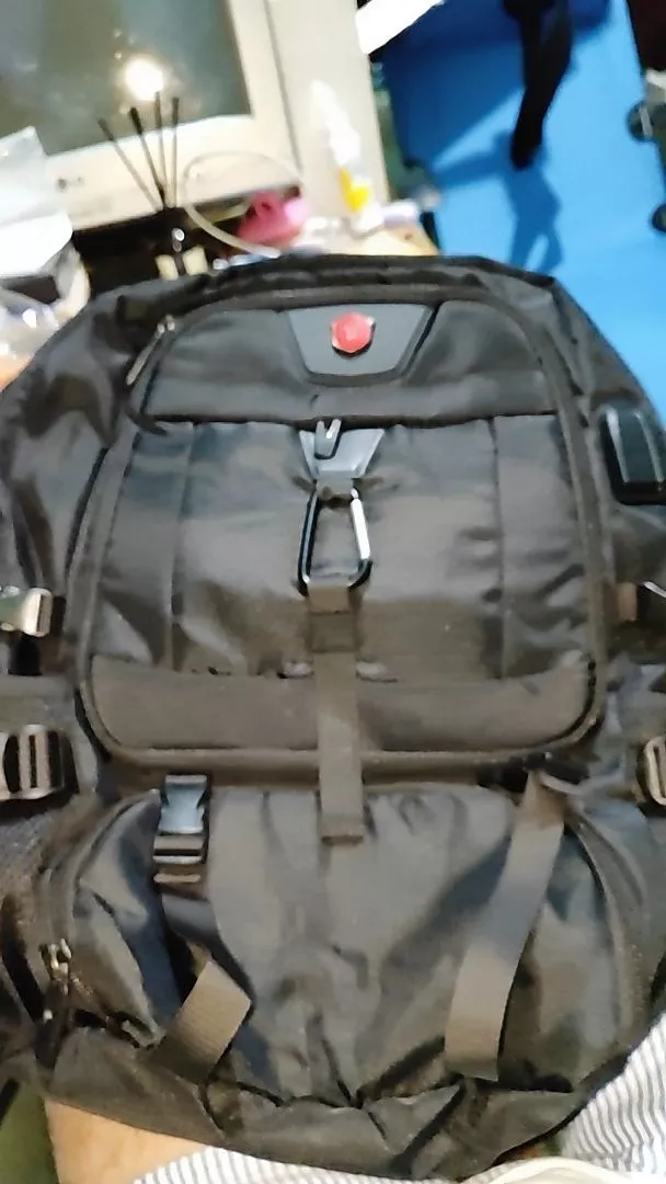 LEXY Tas Ransel Traveling Multifungsi Pria Luar Ruangan Tahan Air Tas Gunung 50-80Liter - Foto ulasan pembeli